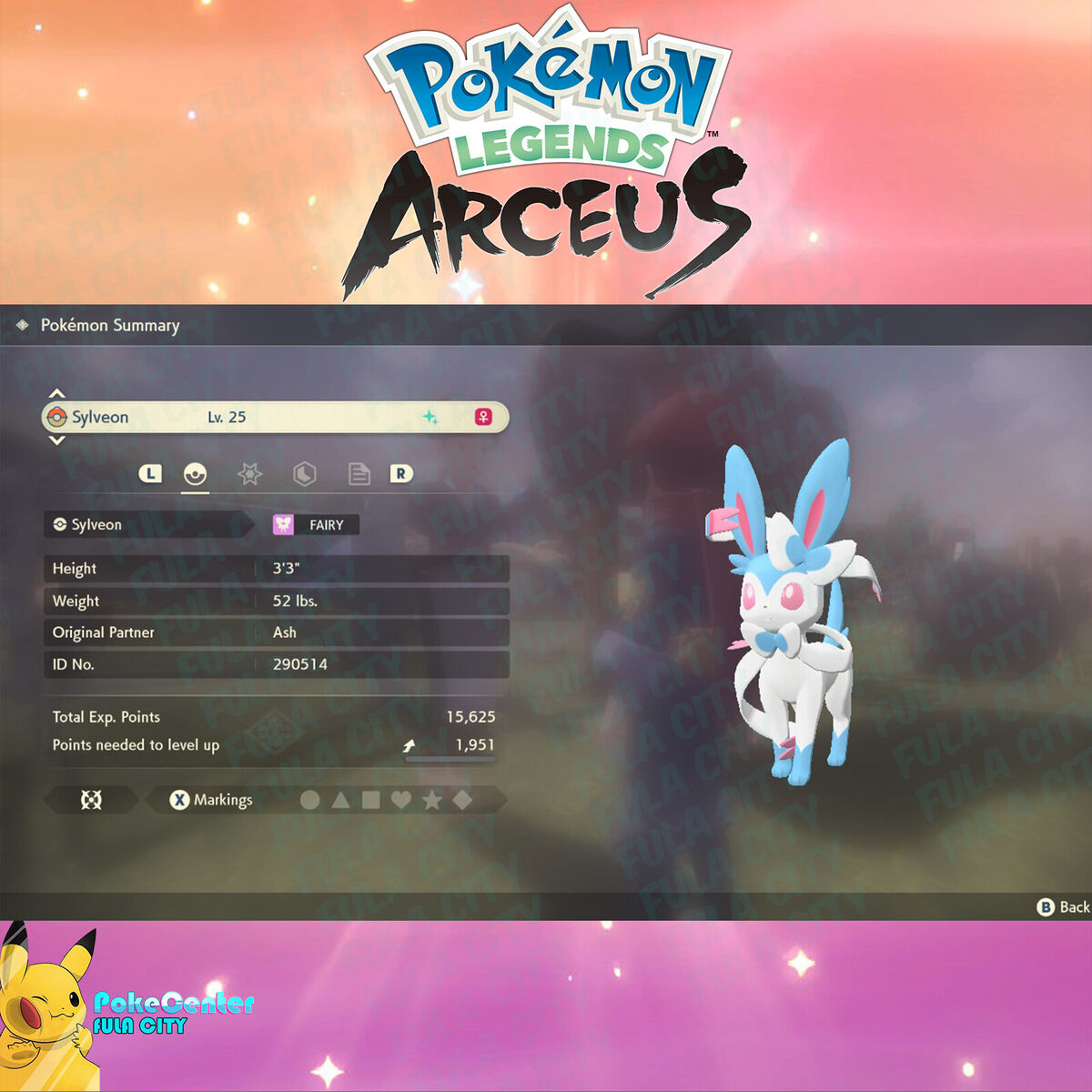 Pokemon Legends Arceus Sylveon