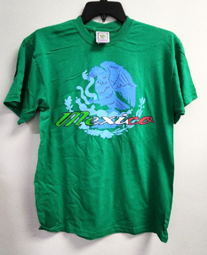 Men's Mexico Vintage Soccer T Shirt - 2006 World Cup Germany - Size Large - New - Picture 1 of 2