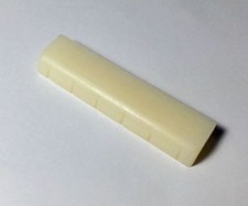 Genuine Density Camel Bone Slotted Nut 6 String 50mm for Bass Guitar Shape Tone