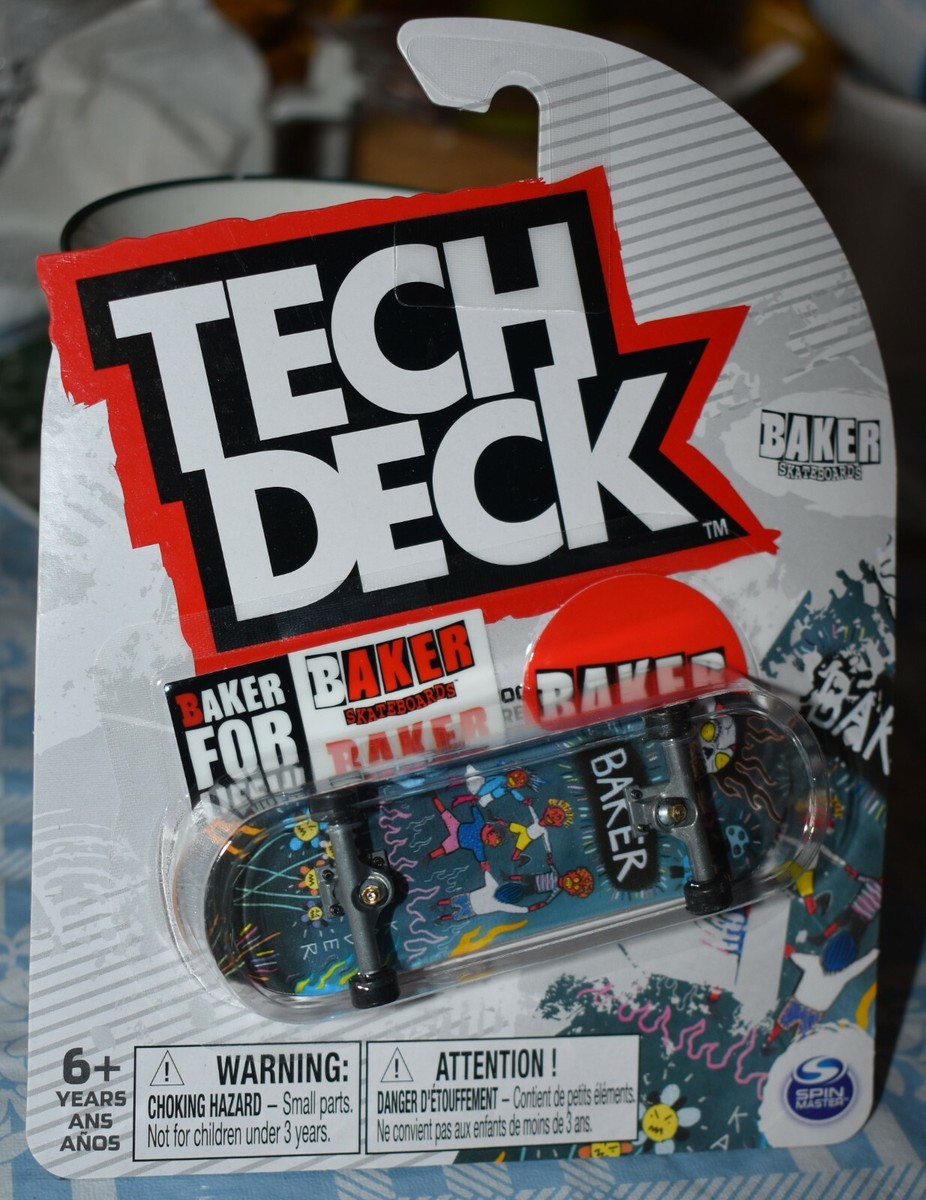 Tech Deck 2022 SPIN MASTER BAKER ULTRA RARE Finger Skateboard NEW