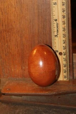 Wooden Musical Percussion Shaker Egg Small 3"