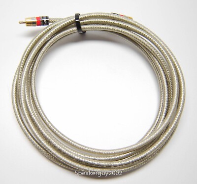 Tributaries RG59 Dual Shield Copper Center Digital RCA Cable / 12' -- CBL3