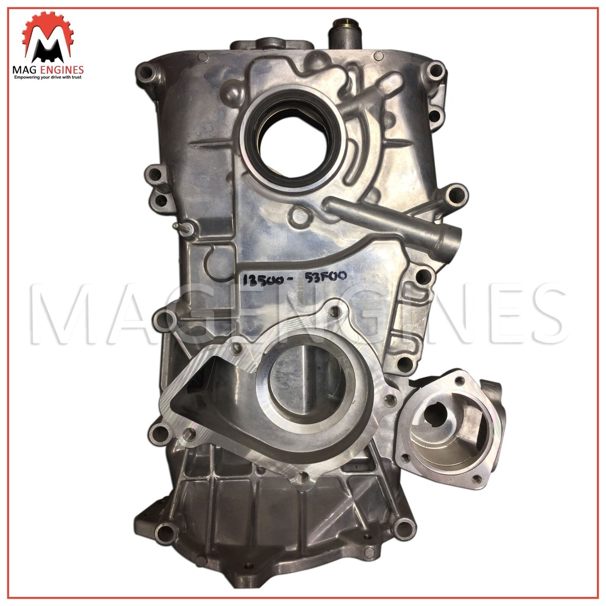 13500-53F00 TIMING COVER WITH OIL PUMP NISSAN KA24DE FOR 240SX 2.4
