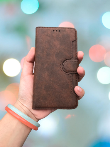 Hülle für iPhone 12 11 PRO XS MAX XR X 8 7 6 Luxus Leder Flip Geldbörse Cover - Bild 4 von 6