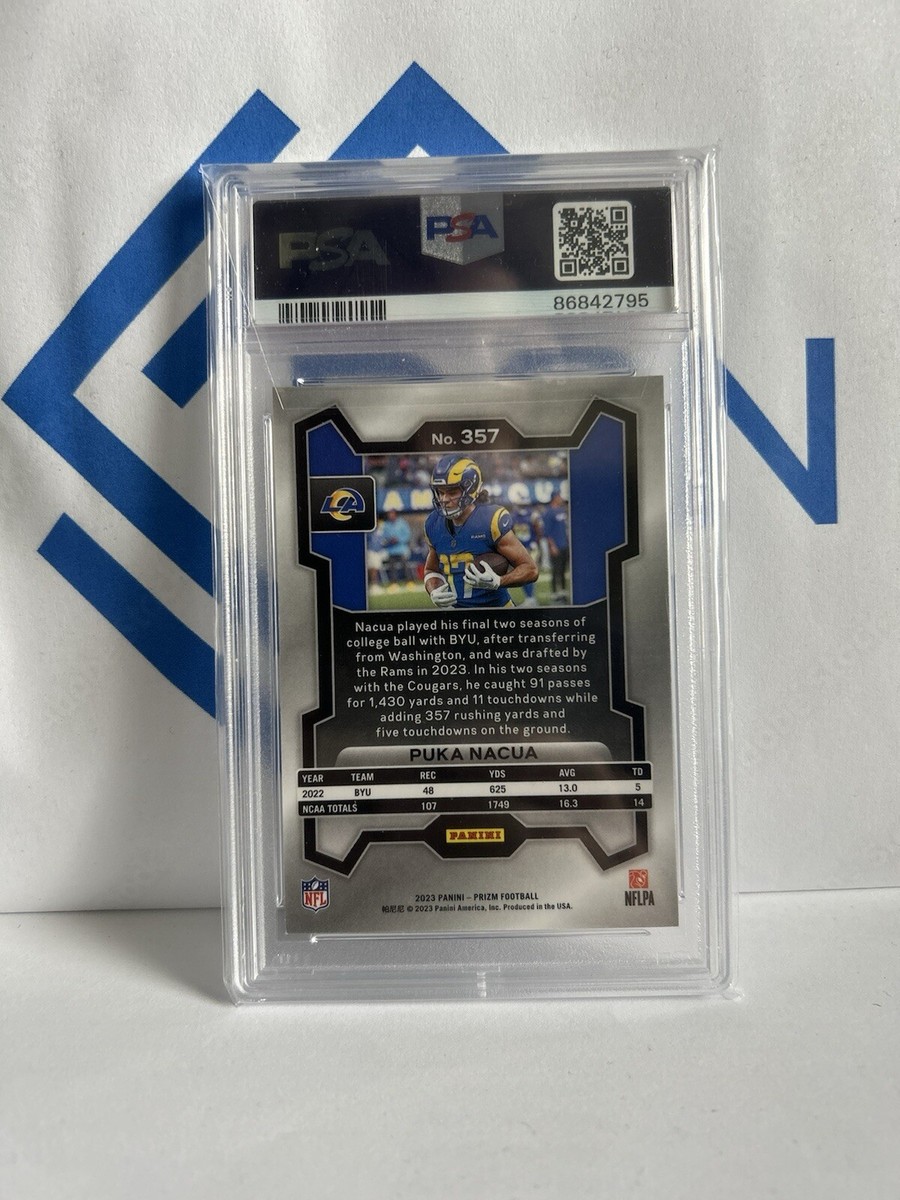 2023 Panini Prizm - Rookies Puka Nacua #357 Silver Prizm (RC