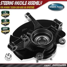Front Passenger Steering Knuckle Assembly for Hyundai Tucson 10-13 Kia Sportage