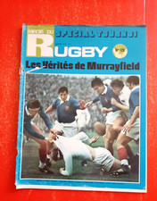 1972 Miroir du rugby n°126 ECOSSE FRANCE SAISSET ANGLETERRE GALLES IRLANDE DIJON