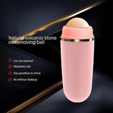 Oil-Absorbing Volcanic Face Roller, Reusable Facial Skincare Tool for At-Home...