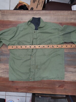 ジャケット・アウター 80's U.S army chemicalprotective jacket US Army Vietnam style 1977 Suit Chemical Protective size