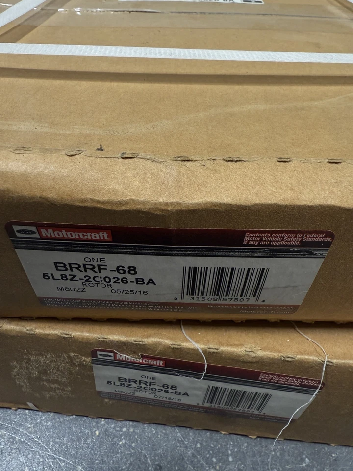 Ford Escape-Mercury Mariner 2005-2012 05-11 2 piezas rotor de freno OEM 5L8Z2C026BA Foto 2 de 3