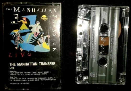 Cintas y casetes de música live