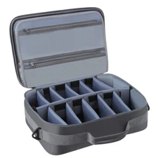 Leaf Fishing Reel case,Tackle Storage Excellent for All Type Fishing Reels,Blue