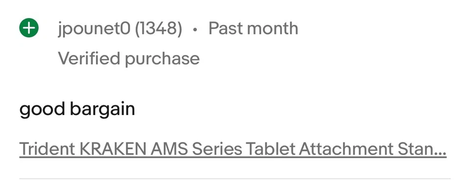 Trident KRAKEN AMS Series Tablet Attachment Stand Qty-1  Free Same Day Shipping - Image 4 of 4