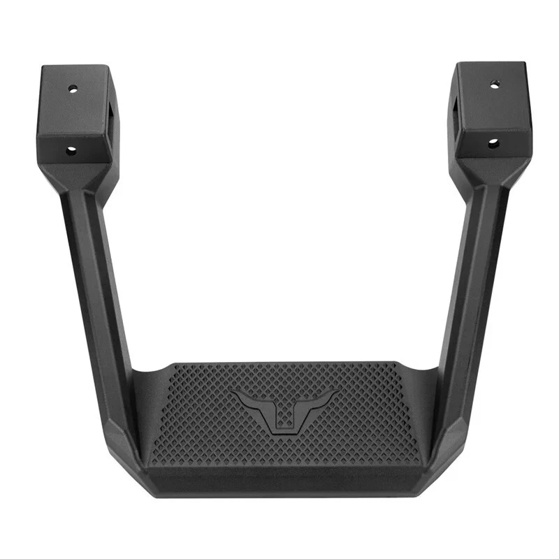 2x Bully Hoop escalón lateral para Toyota Tacoma 05-19 aluminio negro 350 lb carga máxima Foto 3 de 4