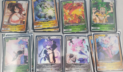 VCard Gamersupps Power Level 8 TCG HOLO FOILS Pick Your Card  1st Edition