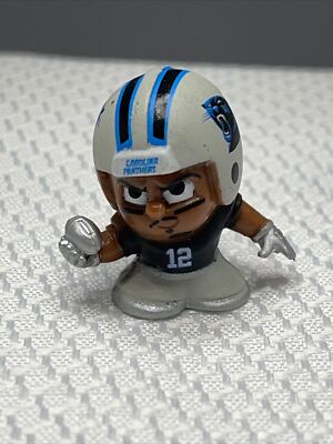 D.J. MOORE Carolina Panthers Rare Figure PLATINUM Version TEENYMATES 2021 NFL