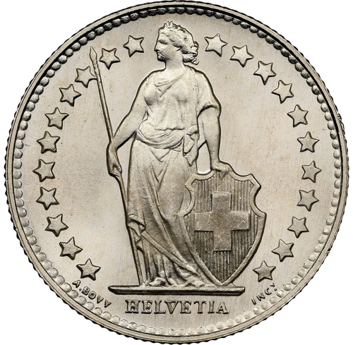 Switzerland - 1948 Confederation 1/2 Franc - NGC MS68 - TOP POP NONE FINER