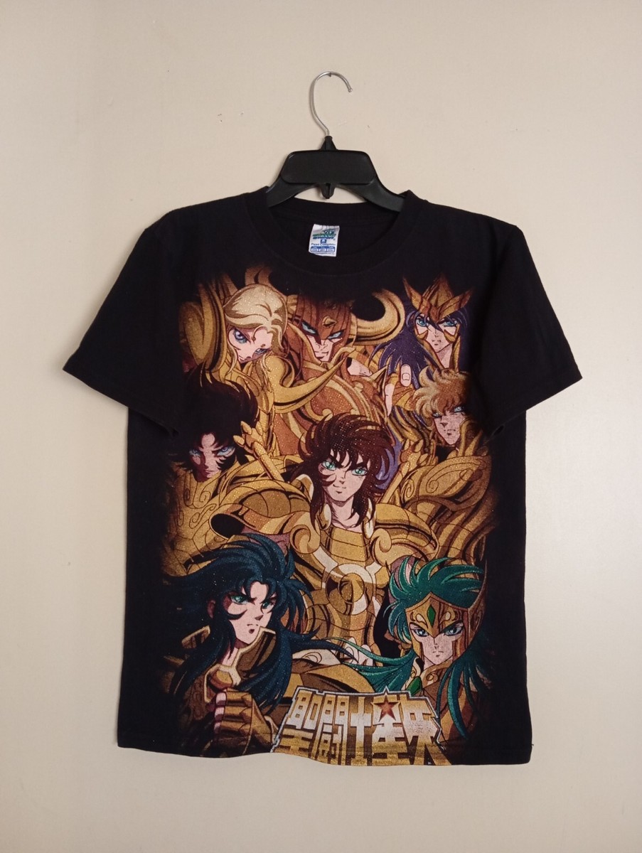T-shirt Saint Seiya Les Chevaliers Du Zodiaque - Armure D'Or, Taille XL, Neuf (Sans Étiquette)