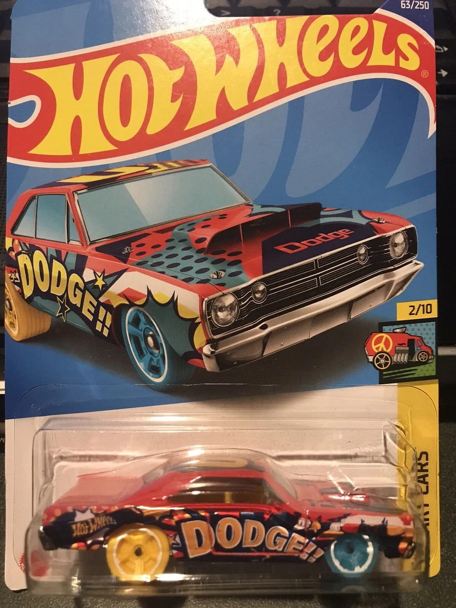 Hot wheels '68 Dodge Dart Red #63 63/250 2022 HW Art Cars 2/10 New | eBay