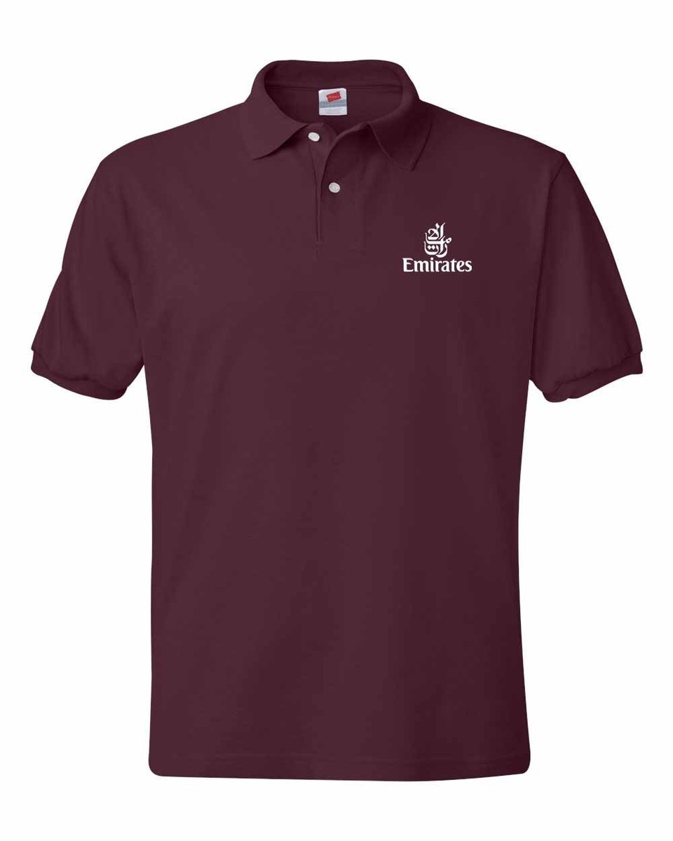 Emirates Airlines Logo Polo Shirts S-5XL sizes | eBay