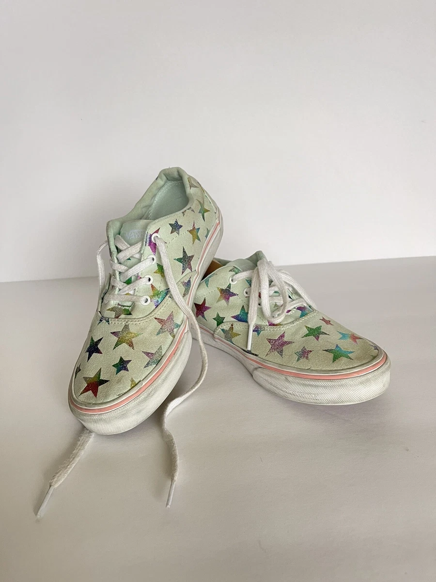 Multicolor pastel cheap vans