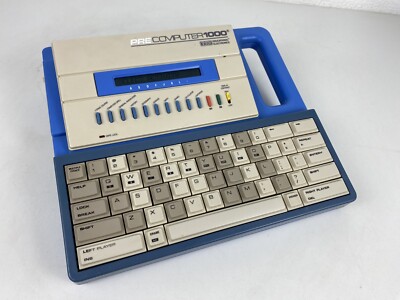 Vintage VTECH Pre Computer 1000 Learning Educational Toy Game
