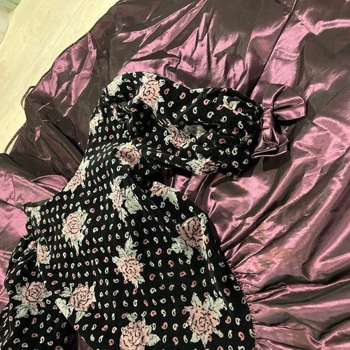 BONNIE JEAN NEW YORK DRESS GIRLS 12 VELVET TAFFETA PURPLE FULL CIRCLE - Picture 21 of 24