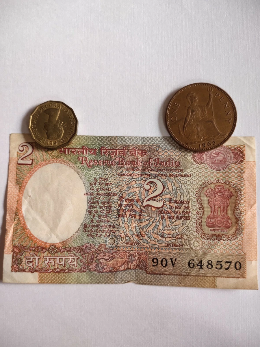 2 on sale rupee note