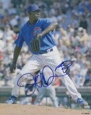 LATROY HAWKINS CHICAGO CUBS SIGNED AUTOGRAPHED 8X10 PHOTO W/ COA