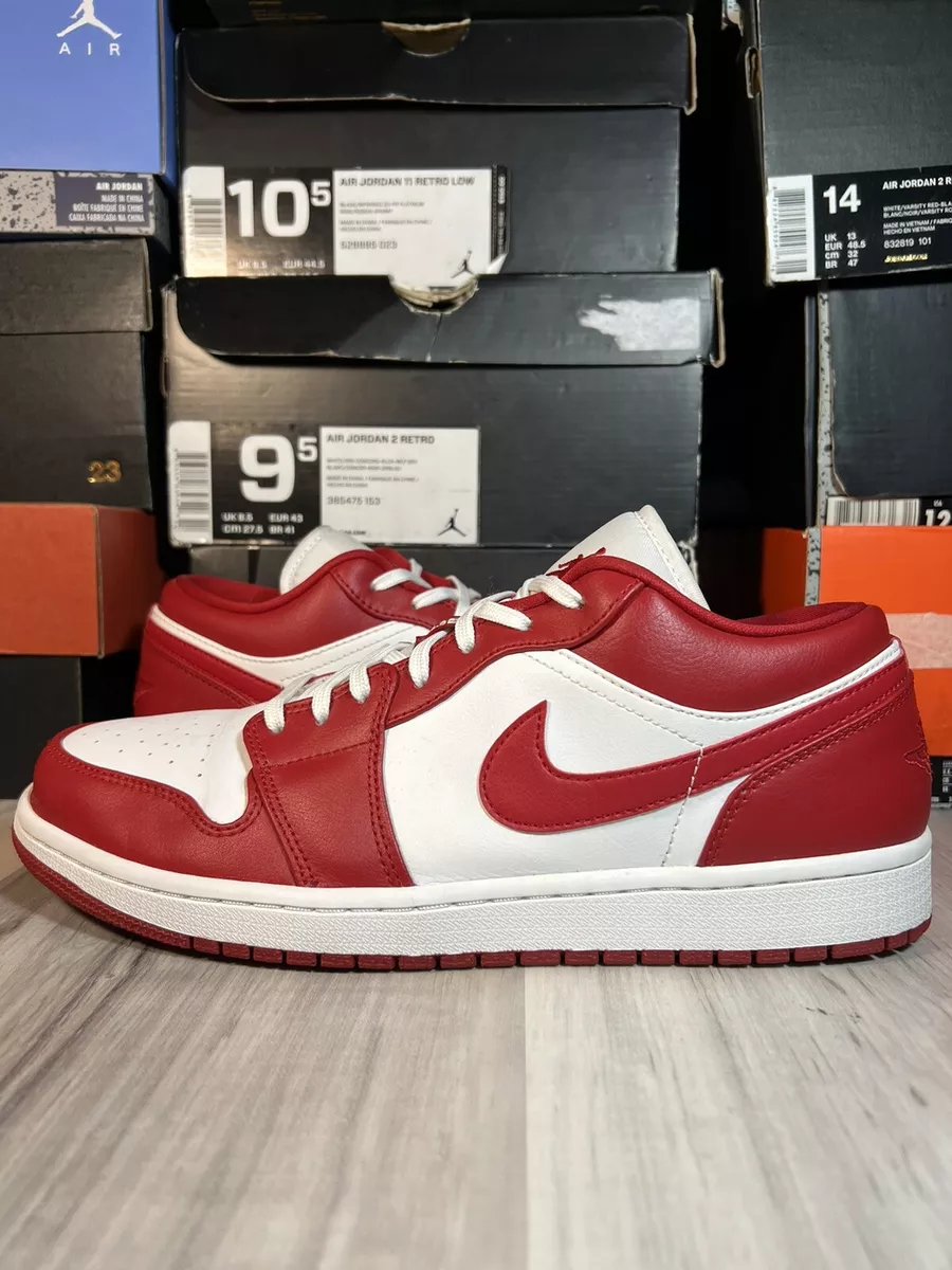 Nike Air Jordan 1 Retro Low Gym Red Pre-Owned Size 10.5