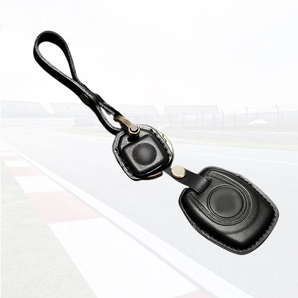 Llavero de cuero para motocicletas CNC para Harley Davidson XL1200C Foto 4 de 4