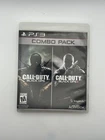 Call Of Duty Black Ops I And II Combo Pack - Sony Playstation 3 PS3 no Manual