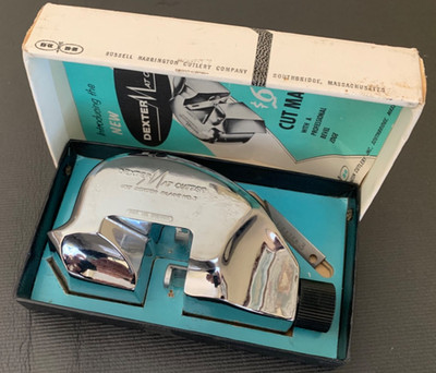 Vintage Dexter Mat Cutter RH Russell Harrington w/ Box Instructions & (1) Blade