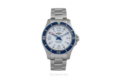 Breitling Superocean Stahl Automatik Herrenuhr Ref. A17366D81A1A1 B&P 2021