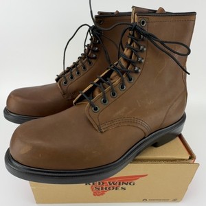 Red Wing 953 Supersole Brown Leather Orthotic Friendly Work Boots Men 10 D Red wing 953 mens - Gem main image 2
