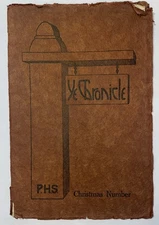 Pomona High School Publication “Ye Chronicle” Dec. 1913 Vol: 1X No. 3 