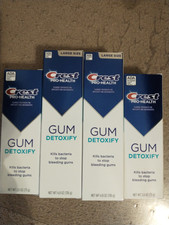 4 Crest Pro-Health GUM DETOXIFY Fluoride Toothpaste 4.8 oz 2.6 oz Exp 10/28