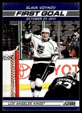 2012-13 Score First Goal Slava Voynov Los Angeles Kings #FG15