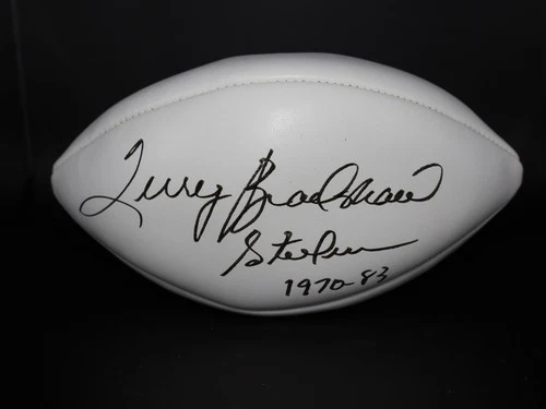 Terry Bradshaw Signed Football Autograph Auto Beckett BK90131