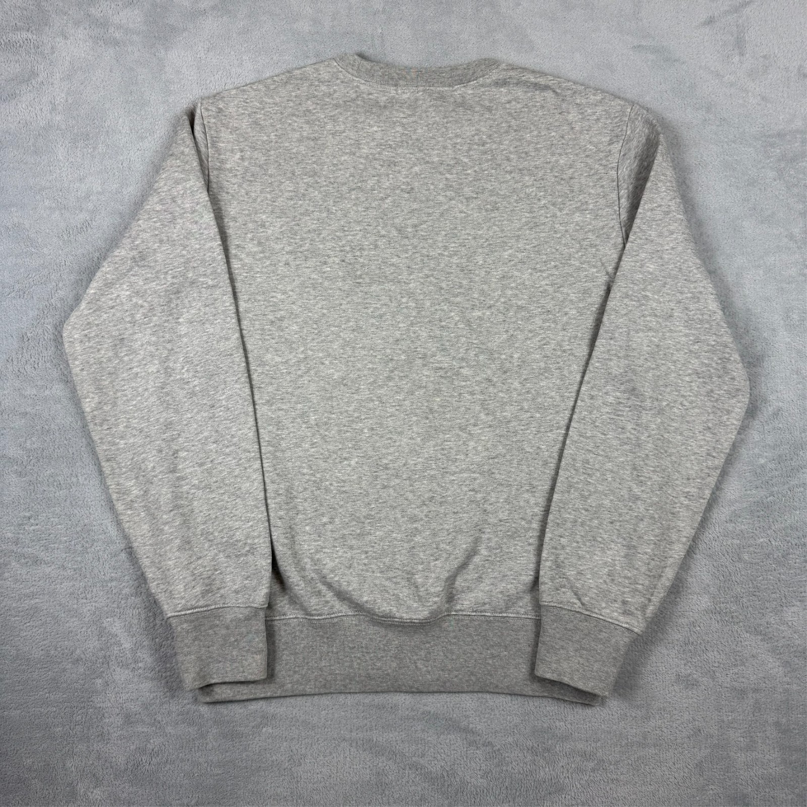Vintage Polo Sport Ralph Lauren 2000's Grey Spellout Oversized Small Sweatshirt image 8