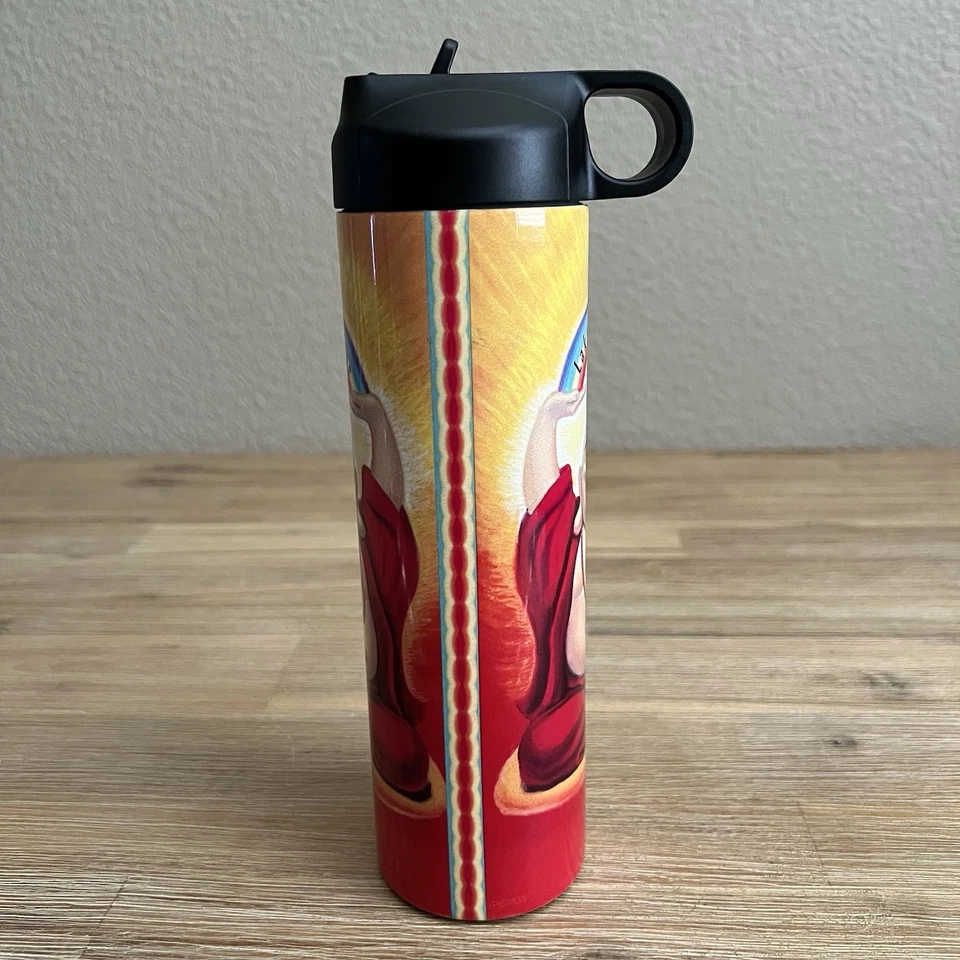 Lake Tahoe 16oz Travel Tumbler Laughing Buddha Souvenir Colorful Design Reusable - Image 3 of 4