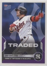2022 Topps Now Spring Training Traded Purple 19/25 Josh Donaldson #ST-2 0m4q
