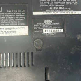 Lot of 4 Broken Sega Genesis Model 2 Consoles As-Is