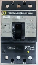 Square D KAL36250 250 Amp 3 Pole Circuit Breaker Type KAAL 600VAC 250A 3P I-Line