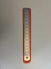 Mini Metal Ruler w/ Case- Hobby and Plastic Model Measuring