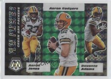 2020 Mosaic Flea Flicker Green Prizm Aaron Jones Rodgers Davante Adams #FF8 1o3