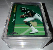 1997 97 Topps Chrome Football 92 card partial set Tony Gonzalez RC PKK holder