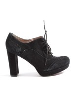 OXMOX Chaussure à talons carrés Dames Escarpins T EU 38 noir style décontracté