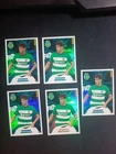 lot of 5x Afonso Moreira True Rookie Stickers - 2023-24 Panini Futebol - Sporting