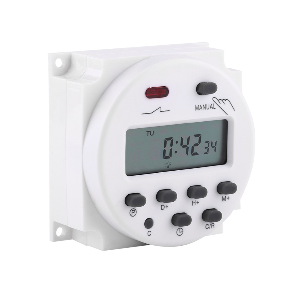 T- Microcomputer LCD Digital Programmable Electronic Relay Switch Timer